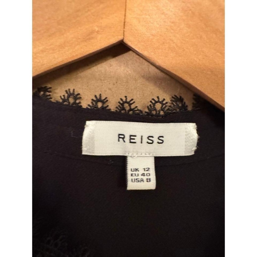 Reiss‎ Lace Detail Button Up Shirt - Picture 6 of 8
